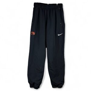 Nike Black Pants with Orange and White Accents